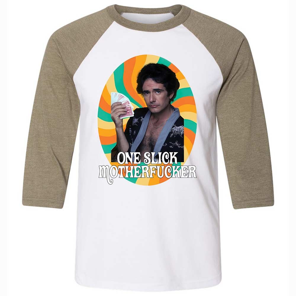 One Slick Motherfu*ker - White/Heather Olive - 4