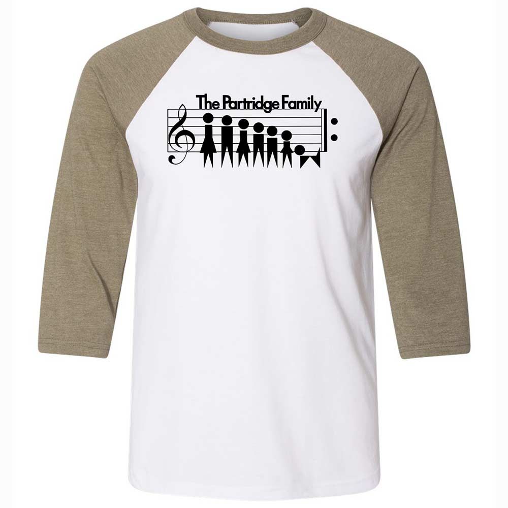 Unisex 3/4 Baseball Tee - CFW8XB2C - White/Heather Olive - 4