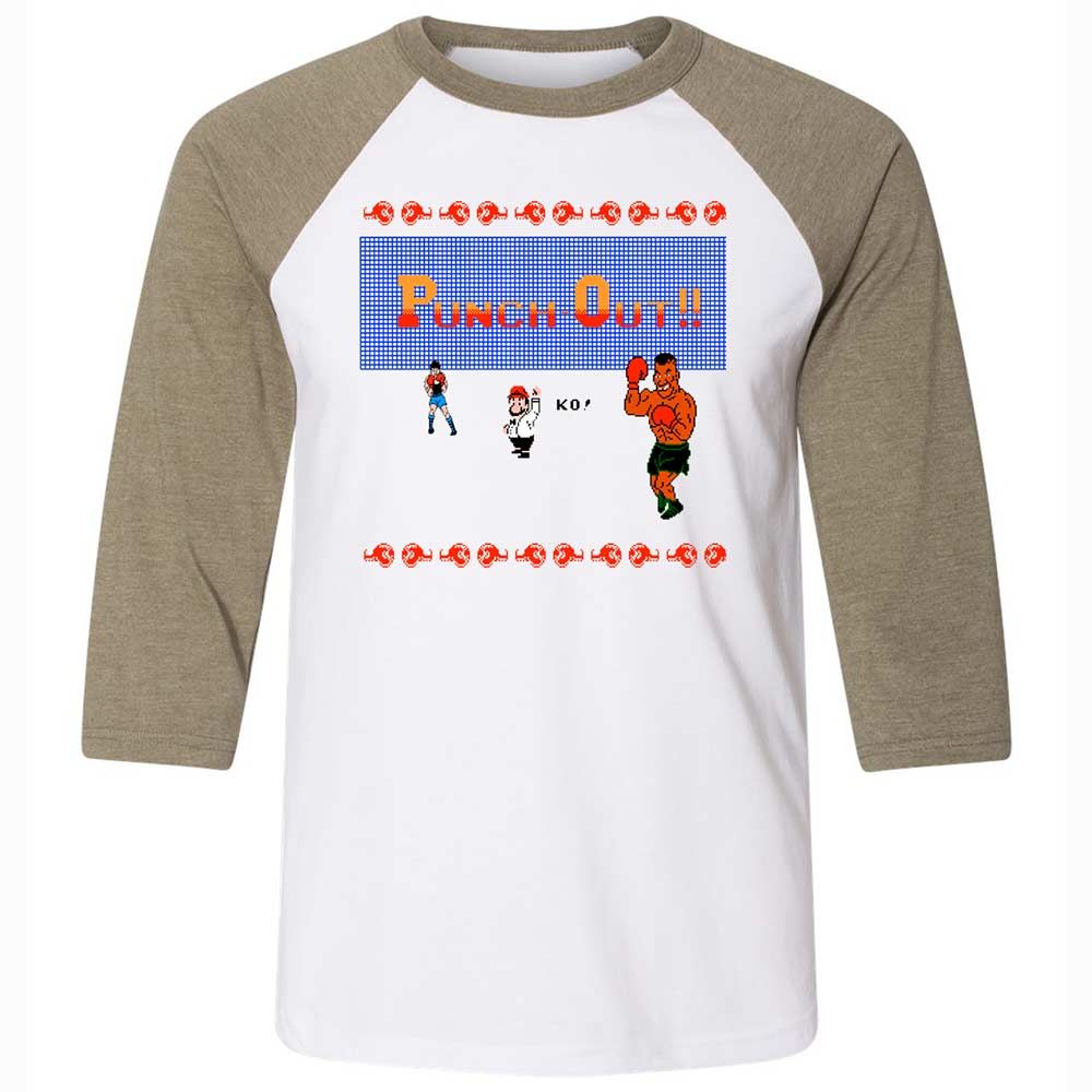 He's Ready! Are You - White/Heather Olive - 4