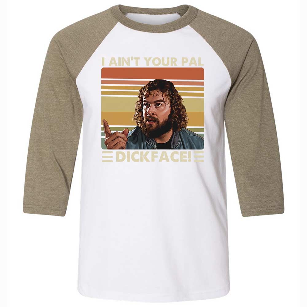 Unisex 3/4 Baseball Tee - RDEPA9SK - White/Heather Olive - 4
