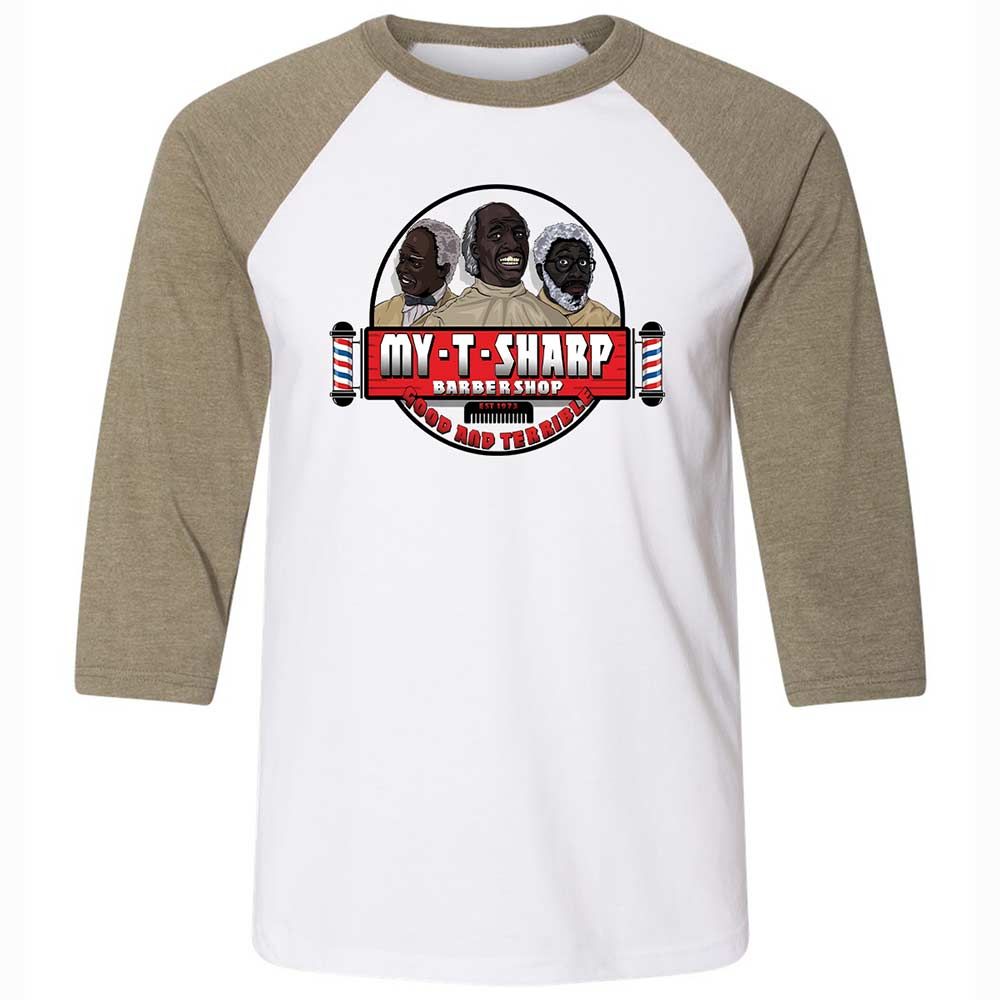 My-T-Sharp - White/Heather Olive - 4