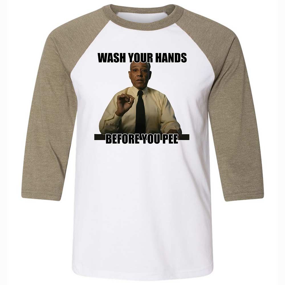 Unisex 3/4 Baseball Tee - TTJ2FVWZ - White/Heather Olive - 4