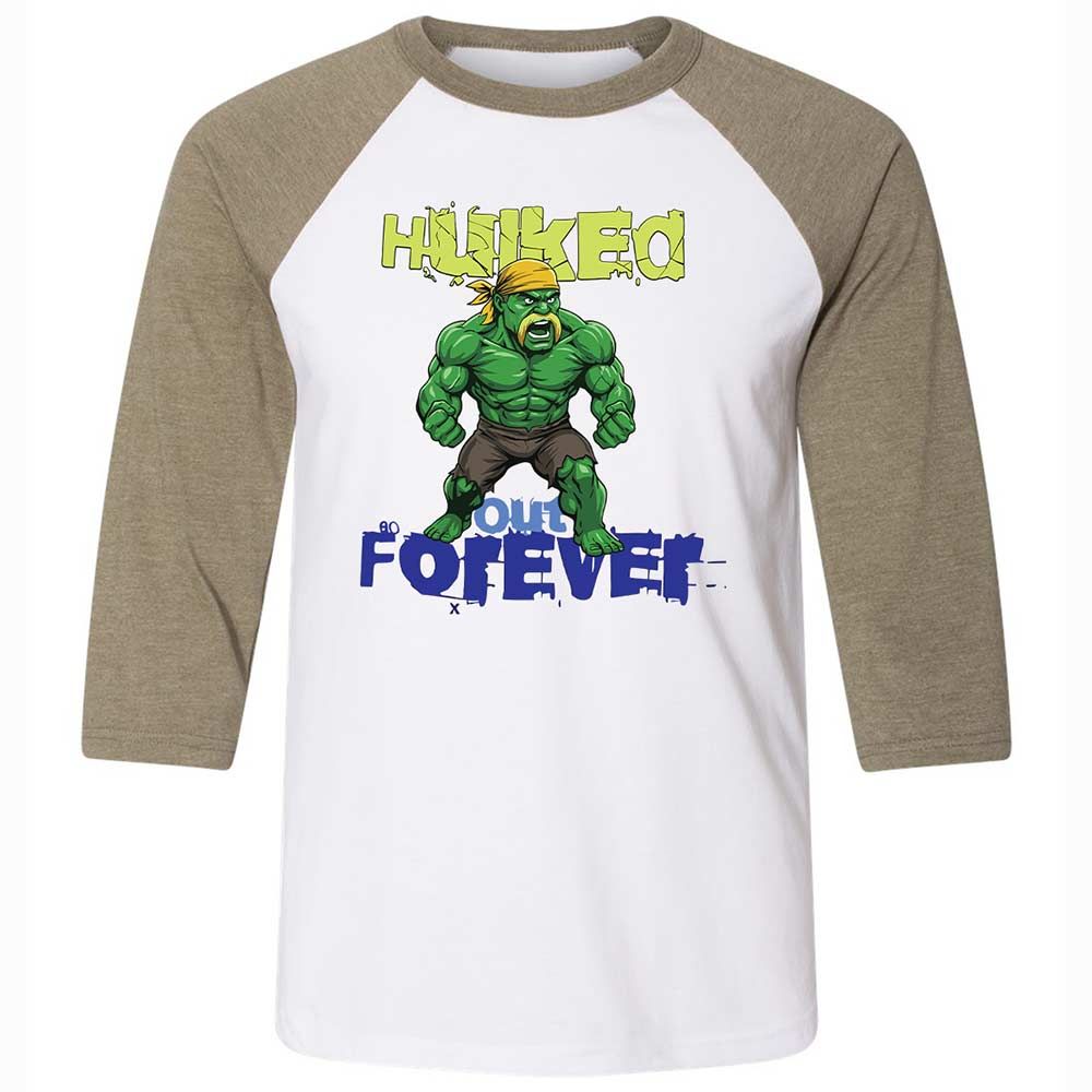 Hulked Hogan - White/Heather Olive - 4