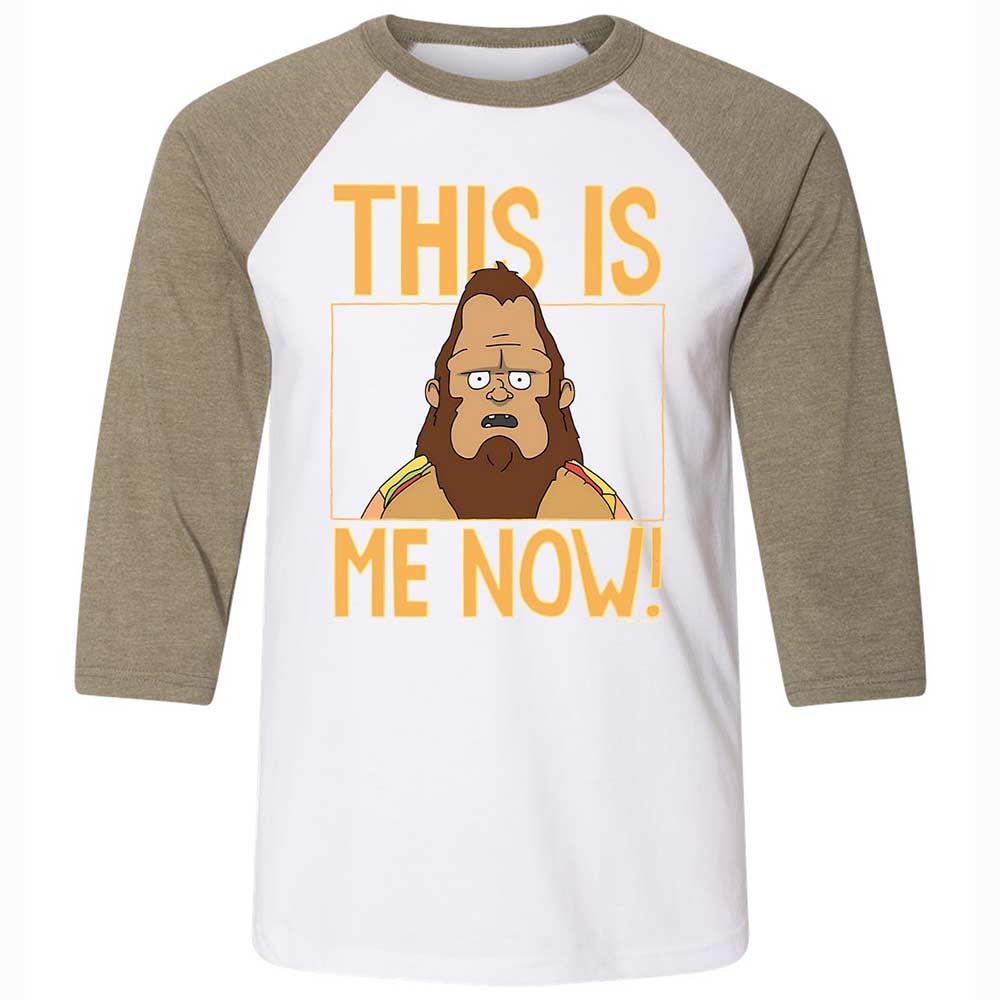 Unisex 3/4 Baseball Tee - 7PZKTND5 - White/Heather Olive - 4