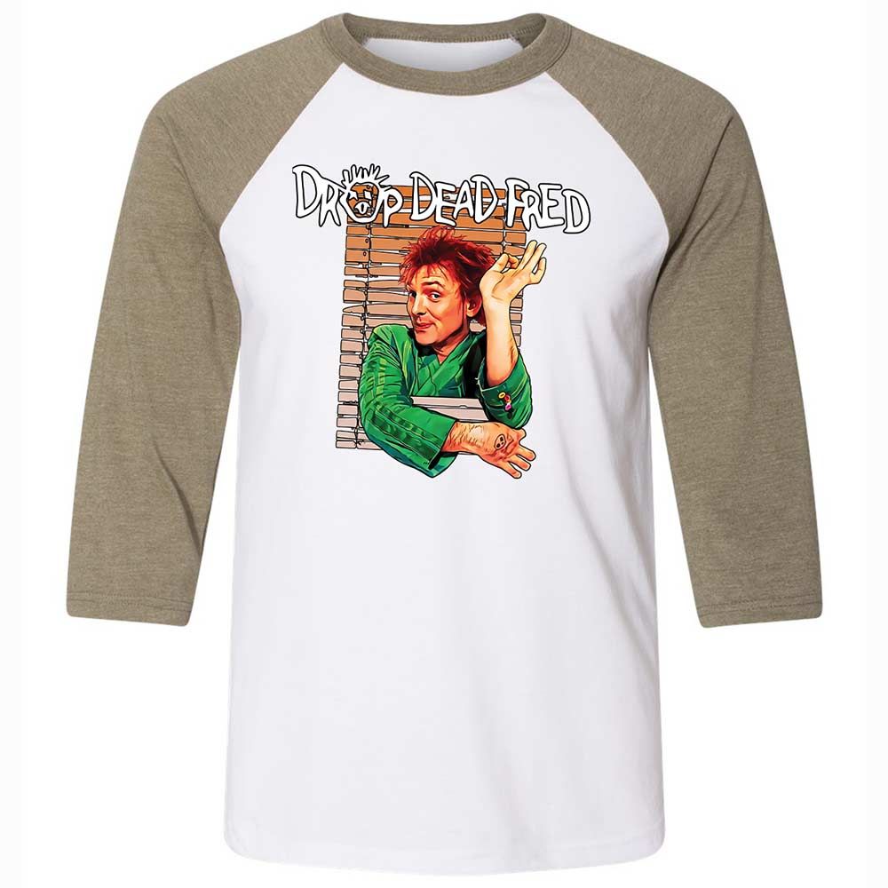 Funny Man Drop Dead Fred - White/Heather Olive - 4
