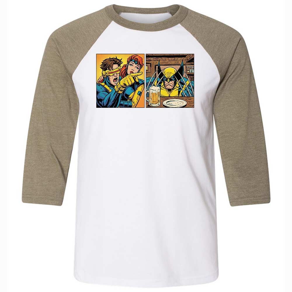 Mutant Yelling Team - White/Heather Olive - 4