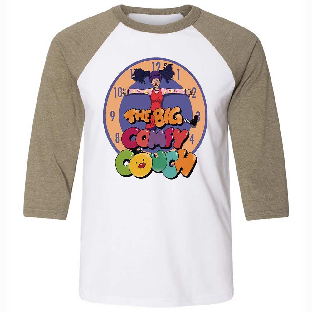 Unisex 3/4 Baseball Tee - 4D3B2EBE - White/Heather Olive - 4