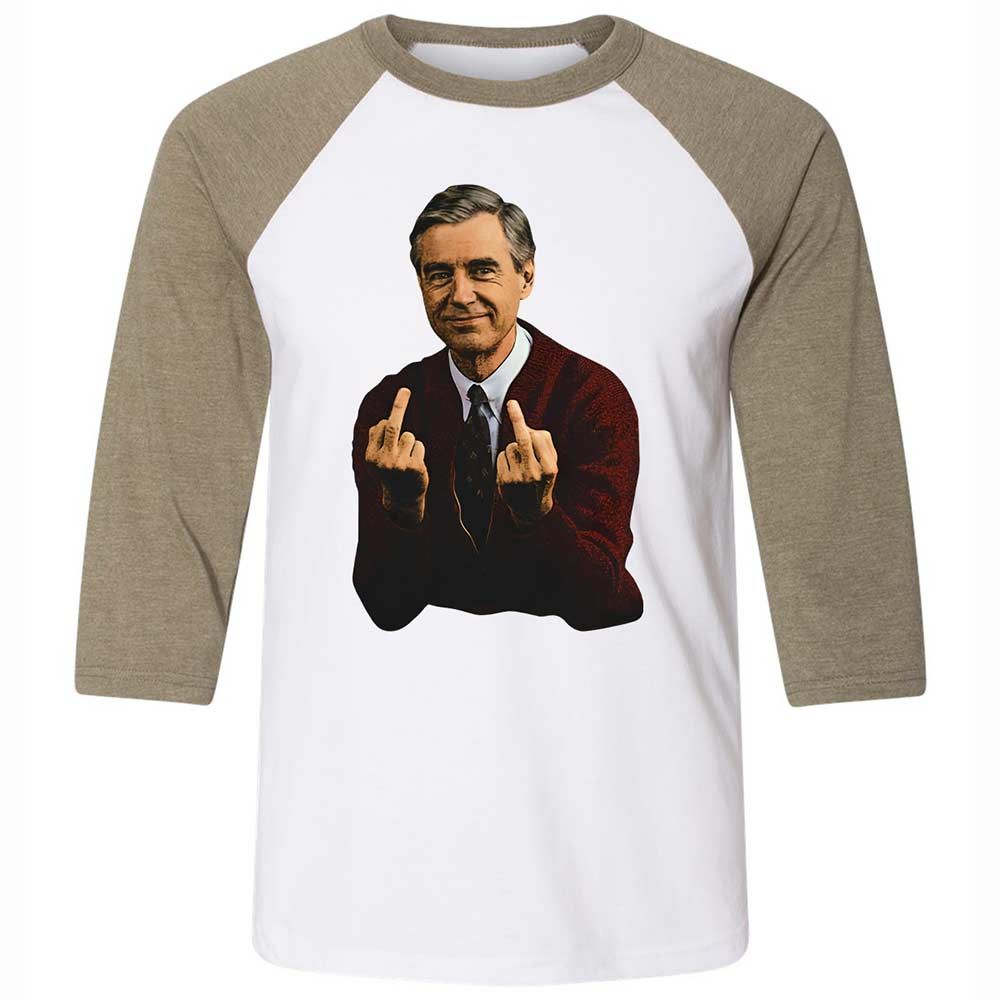 Unisex 3/4 Baseball Tee - ETKE67LB - White/Heather Olive - 4