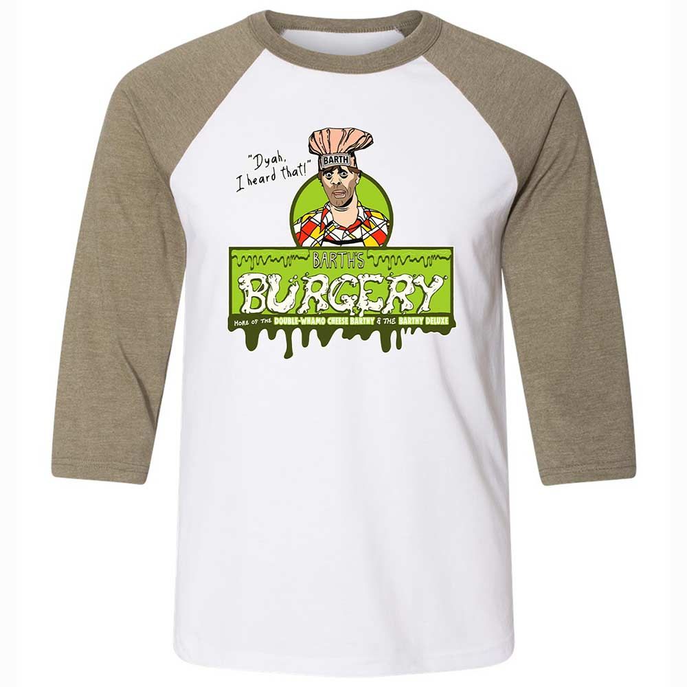 Barth's Burgery - White/Heather Olive - 4