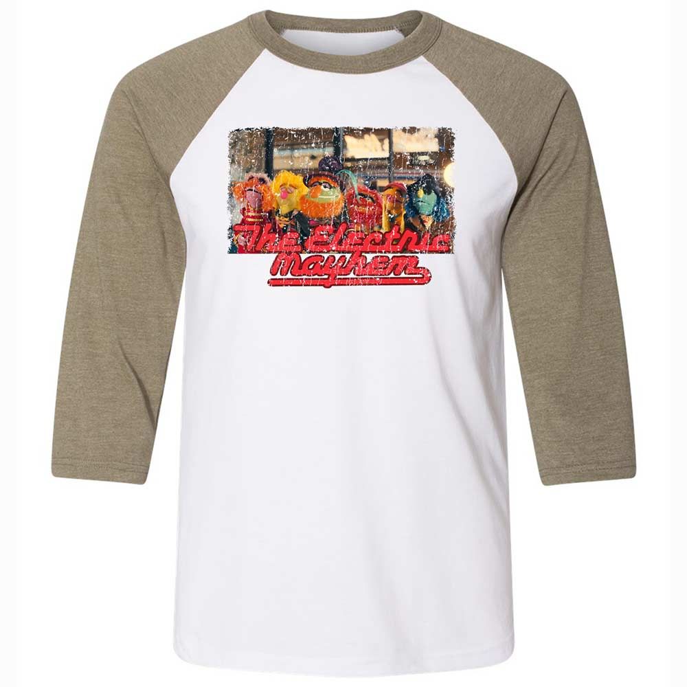 Unisex 3/4 Baseball Tee - A4WKLVH6 - White/Heather Olive - 4