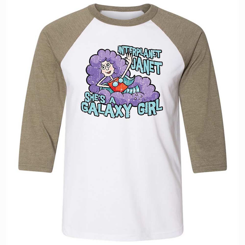 Unisex 3/4 Baseball Tee - U7WLUBC2 - White/Heather Olive - 4
