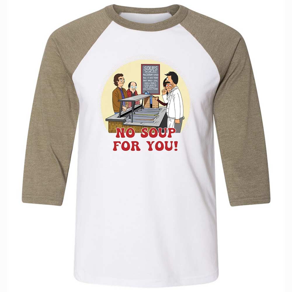 Unisex 3/4 Baseball Tee - N5C6FWVA - White/Heather Olive - 4
