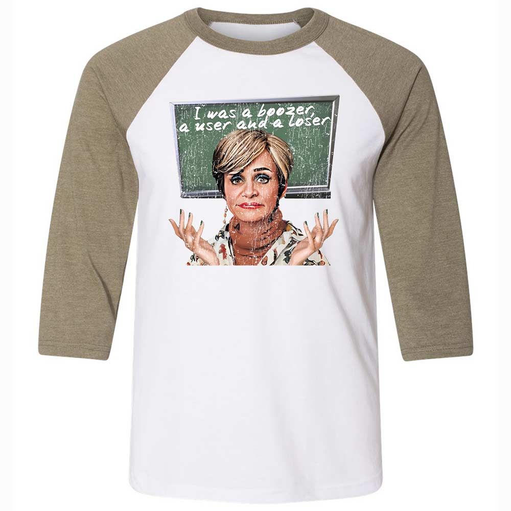 Unisex 3/4 Baseball Tee - X8Y7PK54 - White/Heather Olive - 4