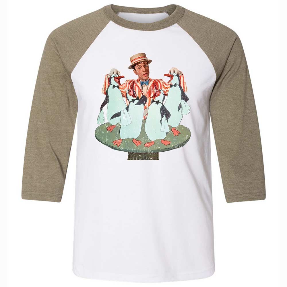 Unisex 3/4 Baseball Tee - R6H2YD4N - White/Heather Olive - 4