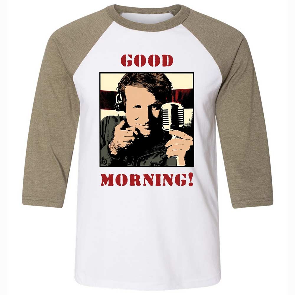 Good Morning! - White/Heather Olive - 4