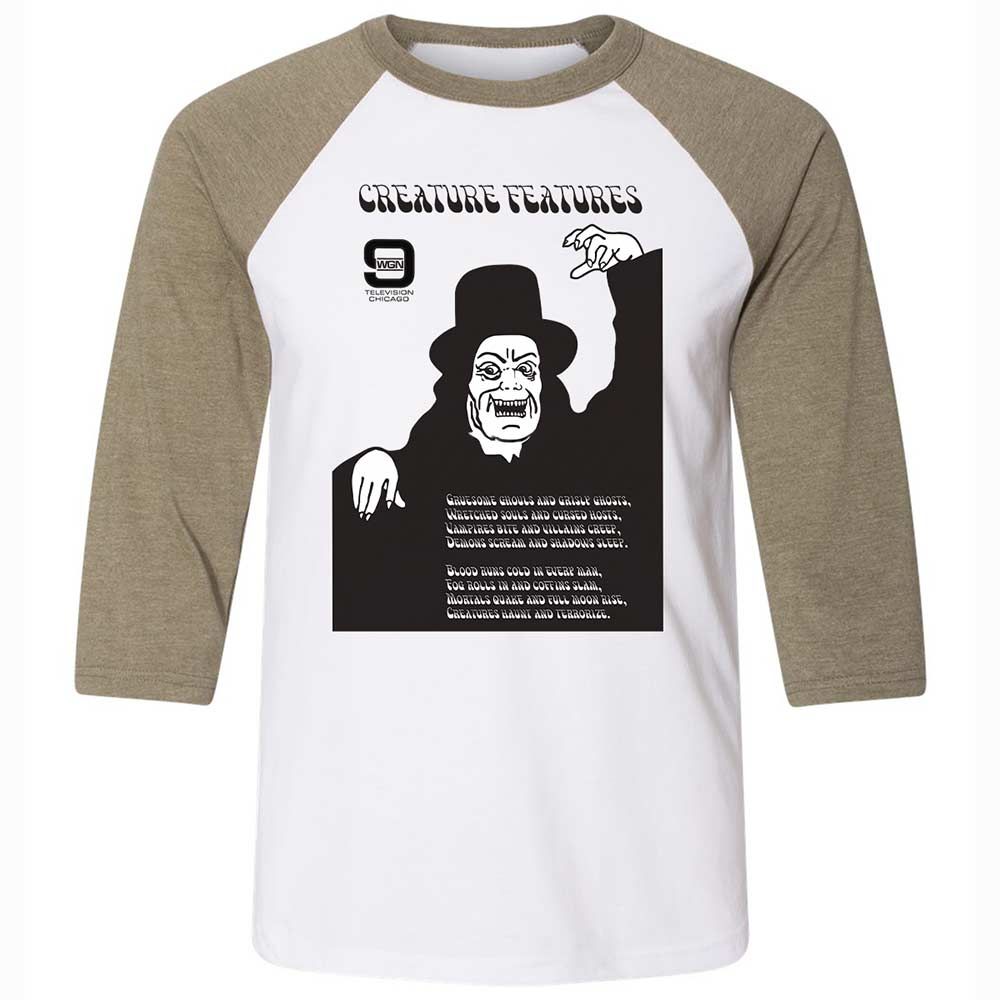 Creature Features - White/Heather Olive - 4