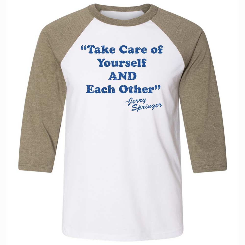 Take Of Yourself And Each Other - White/Heather Olive - 4