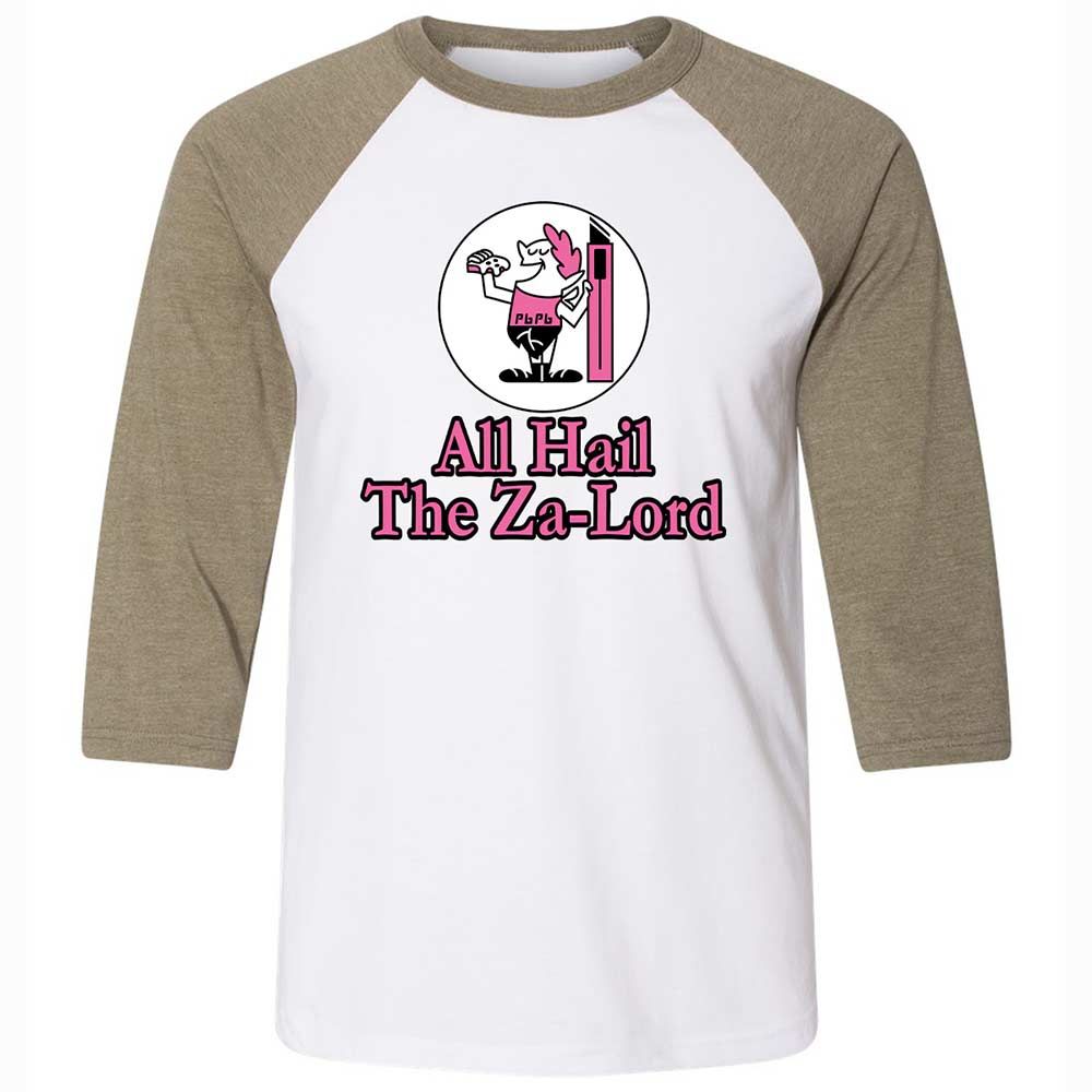 All Hail The Za-Lord - White/Heather Olive - 4