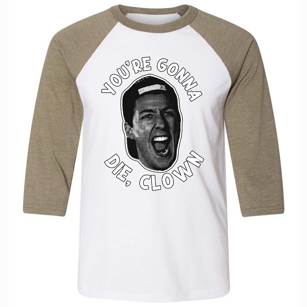Unisex 3/4 Baseball Tee - SM6CQ2FW - White/Heather Olive - 4