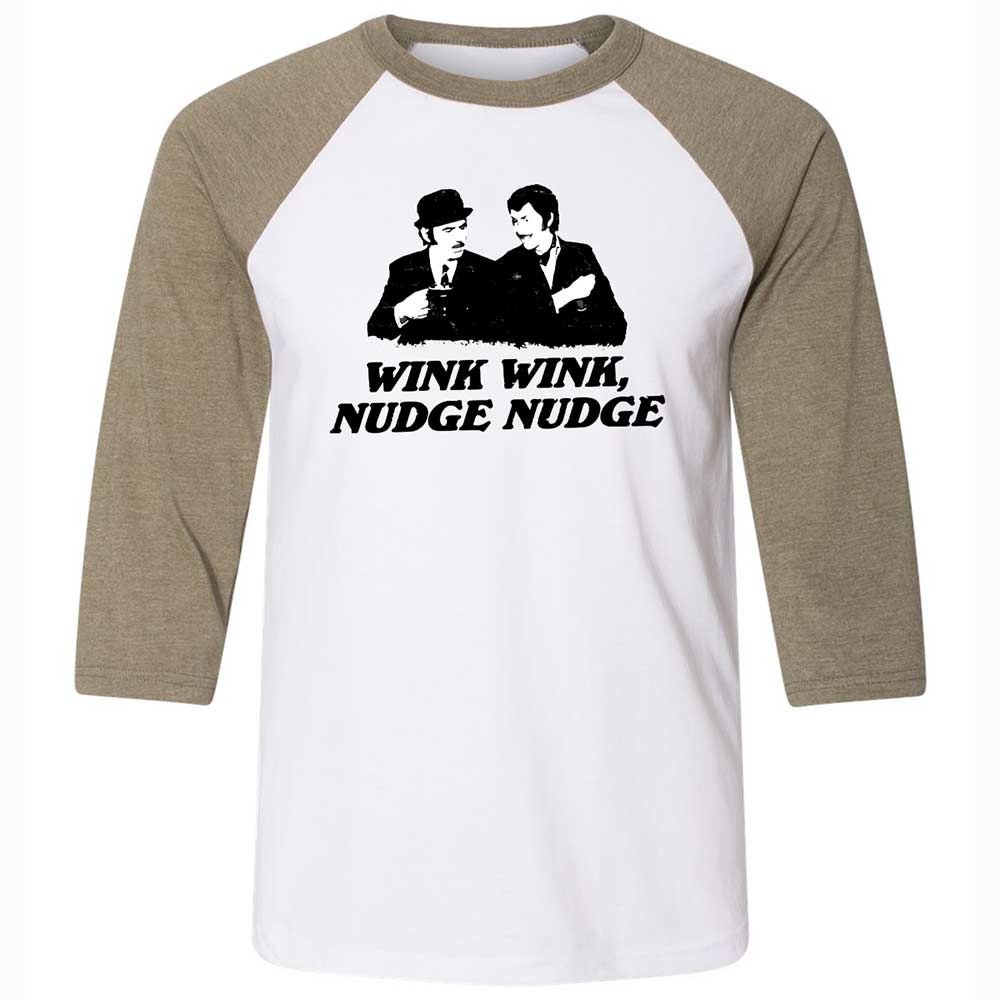 Wink Wink, Nudge Nudge - White/Heather Olive - 4