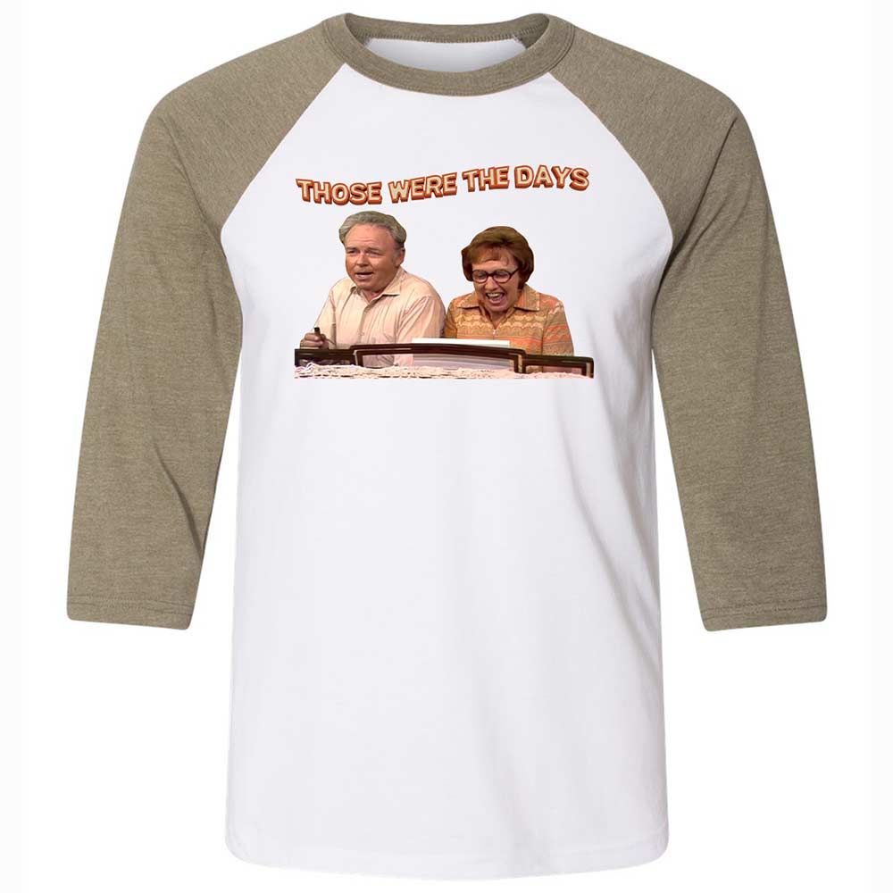 Those Were The Days - White/Heather Olive - 4