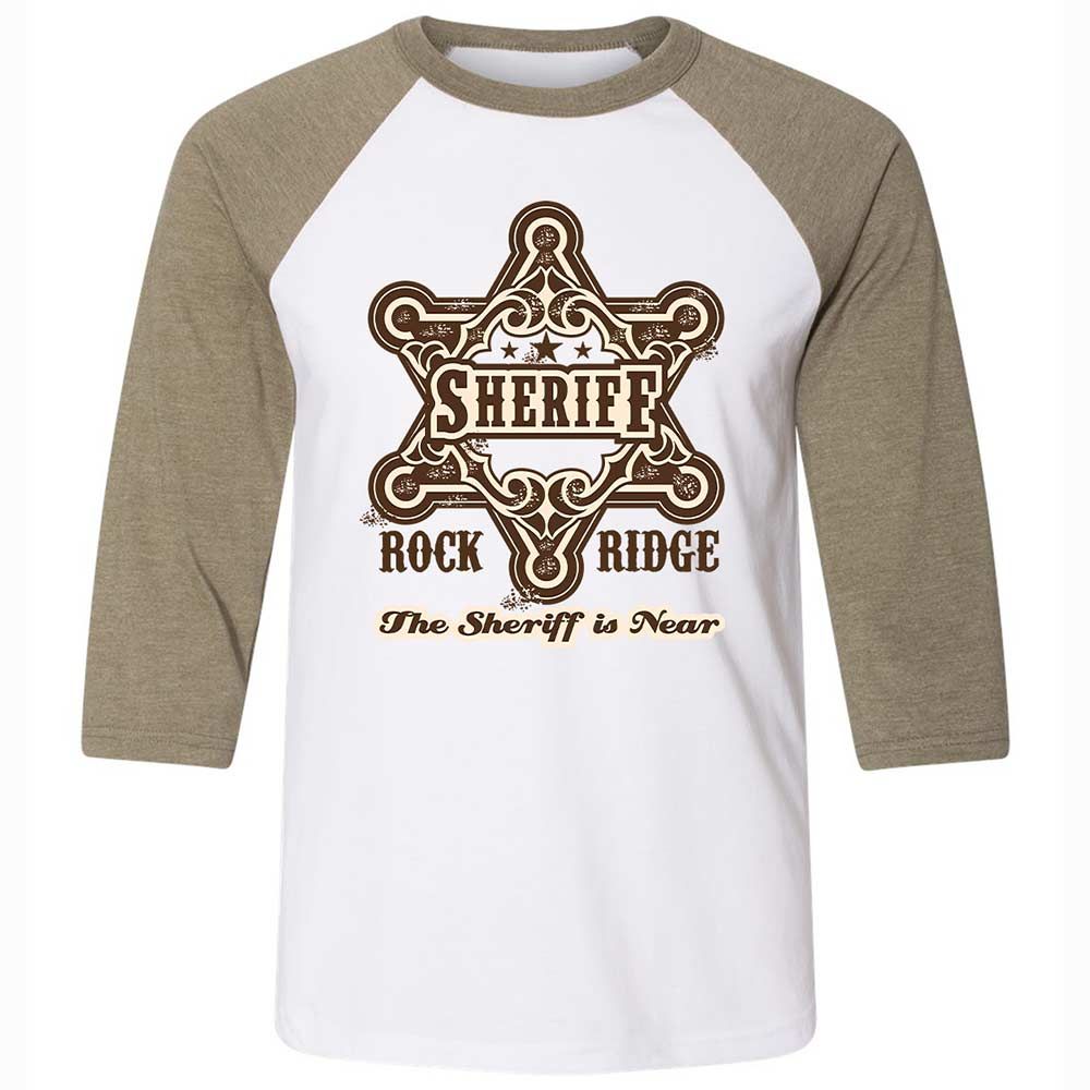 The Sheriff of Rockridge is Near! - White/Heather Olive - 4