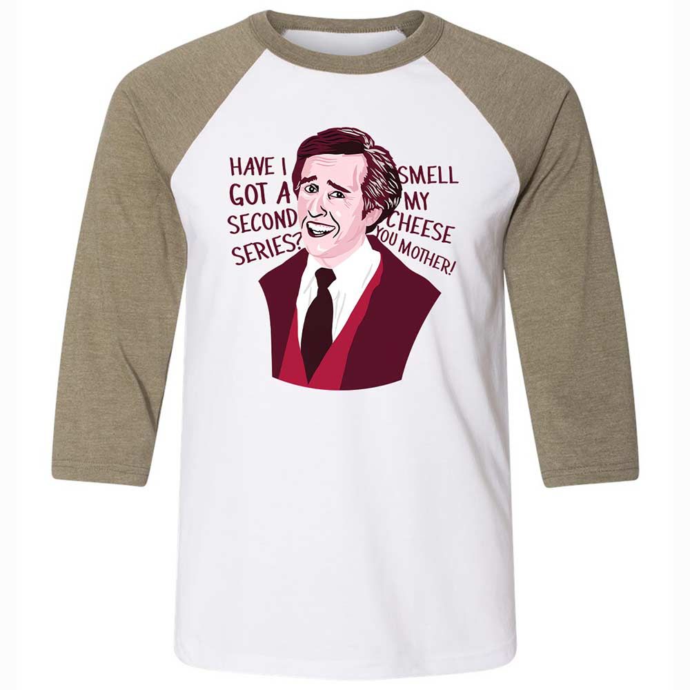 Unisex 3/4 Baseball Tee - DLFRZQXB - White/Heather Olive - 4