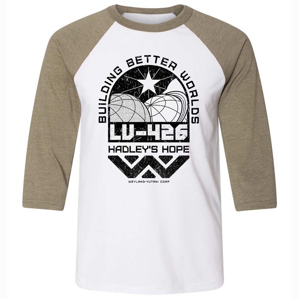 Unisex 3/4 Baseball Tee - QNAEKKTP - White/Heather Olive - 4