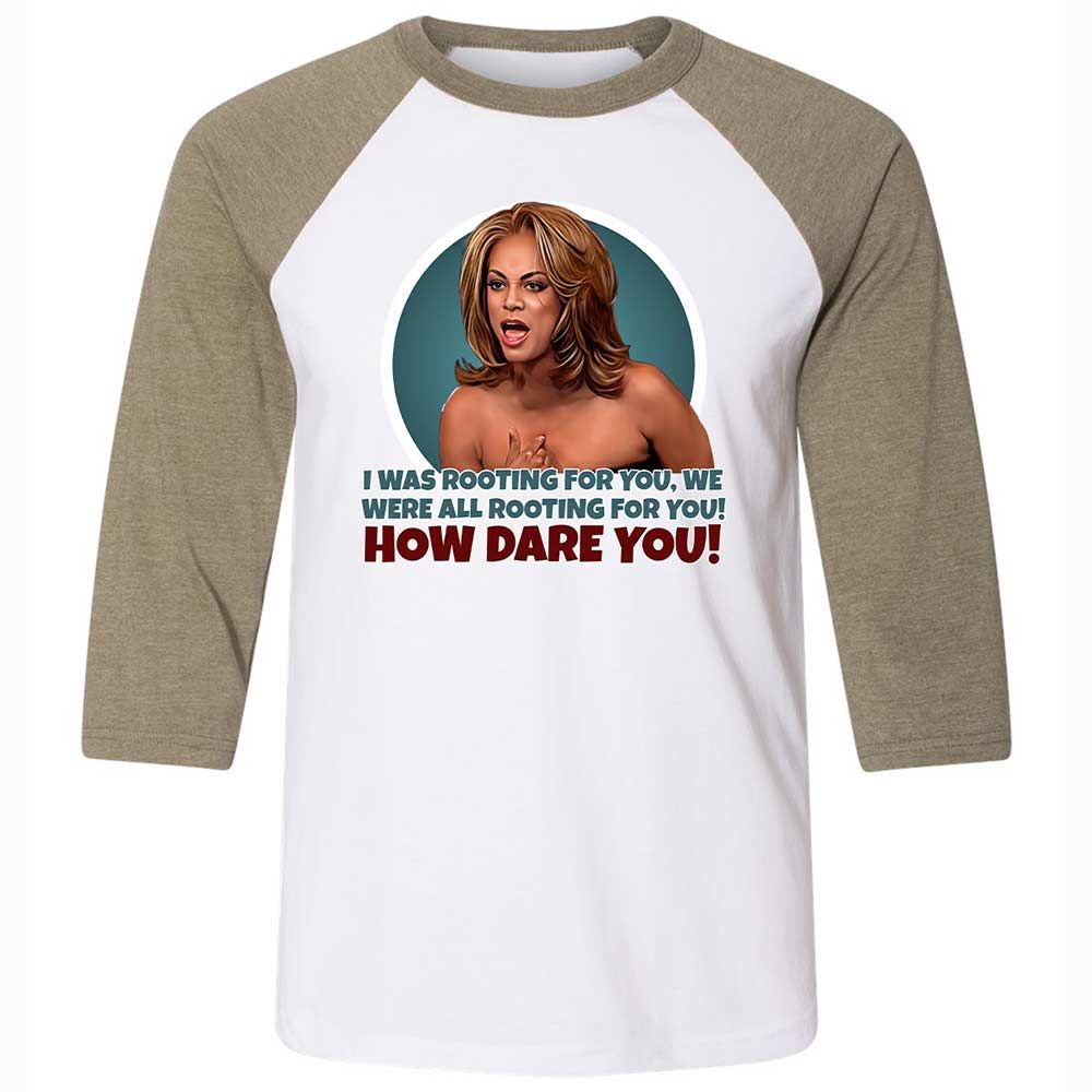 How dare you - White/Heather Olive - 4