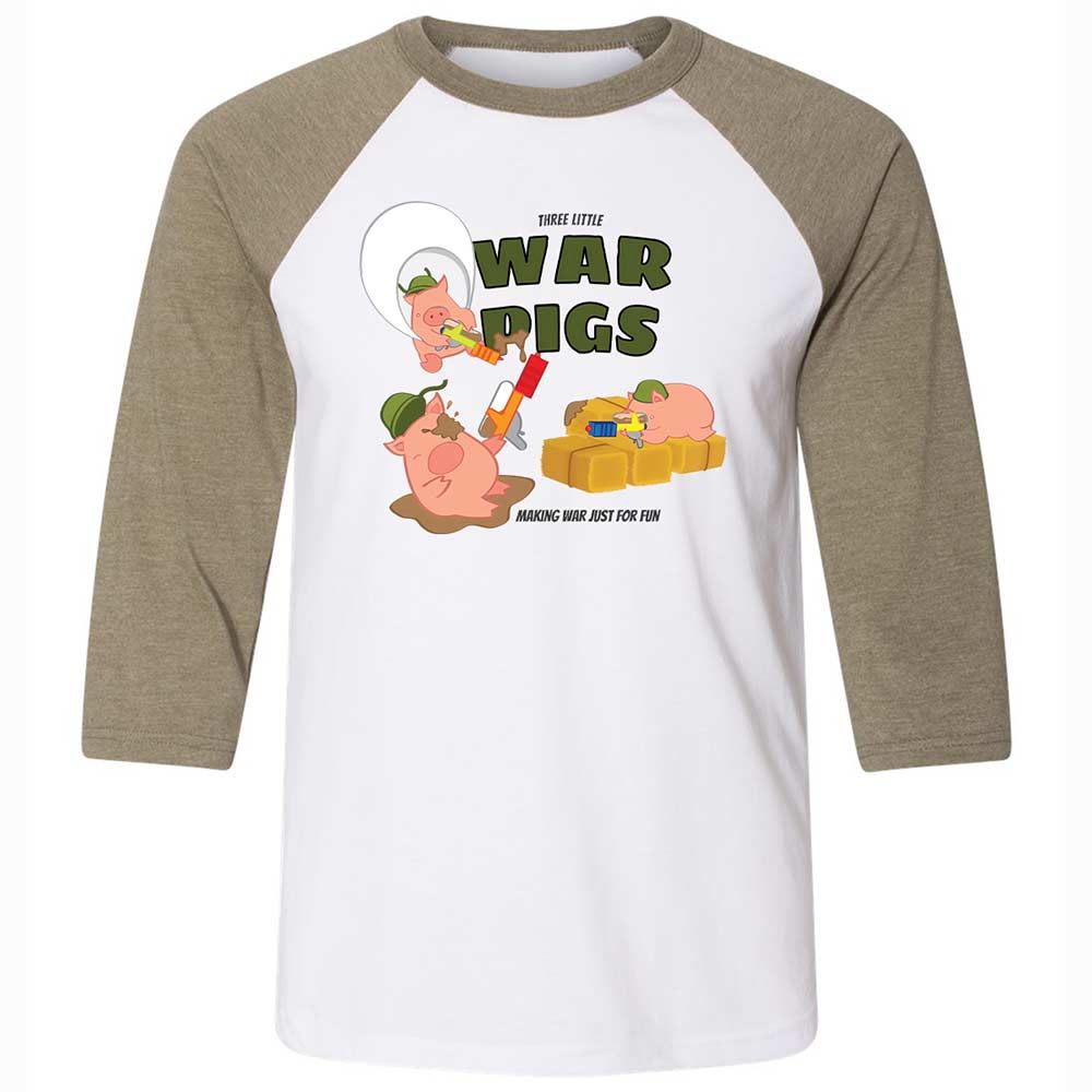 Making war just for fun - White/Heather Olive - 4