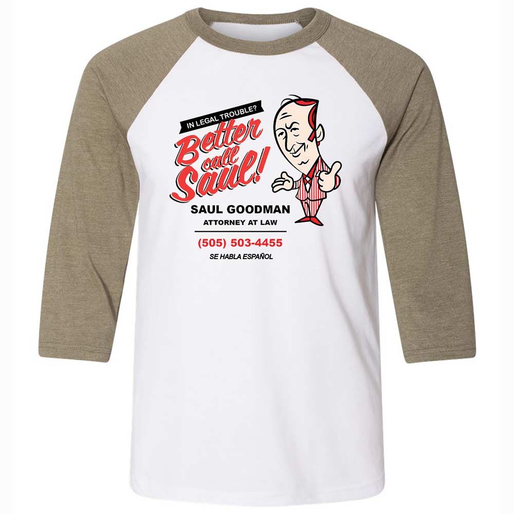 Better Call Saul - White/Heather Olive - 4