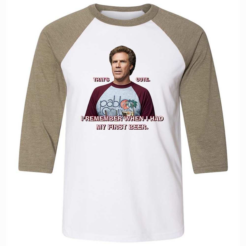 Unisex 3/4 Baseball Tee - UFHBH6HD - White/Heather Olive - 4