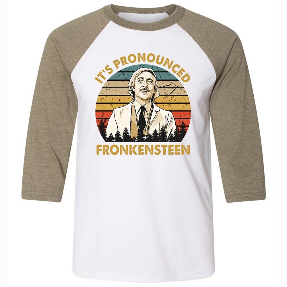 Unisex 3/4 Baseball Tee - NFWV65EB - White/Heather Olive - 4
