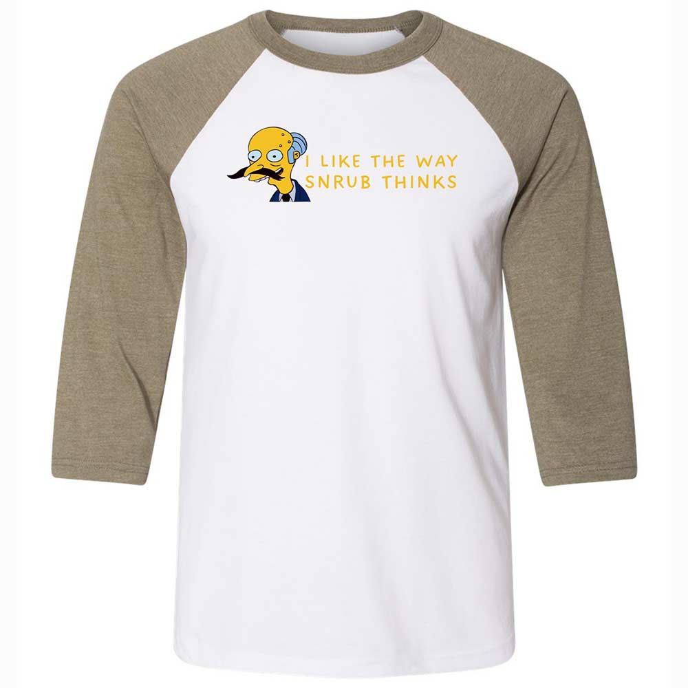 Unisex 3/4 Baseball Tee - FFWPJ4V4 - White/Heather Olive - 4