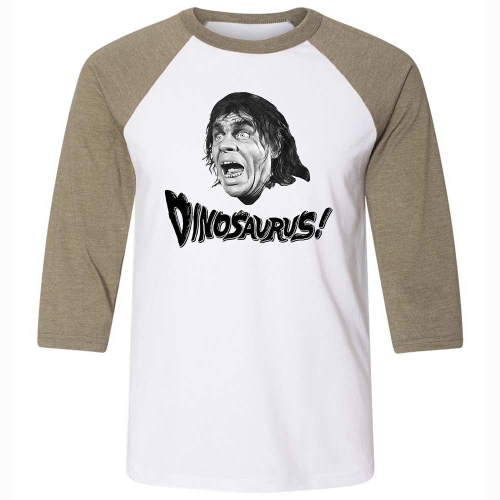 Unisex 3/4 Baseball Tee - 6BA3UPZT - White/Heather Olive - 4