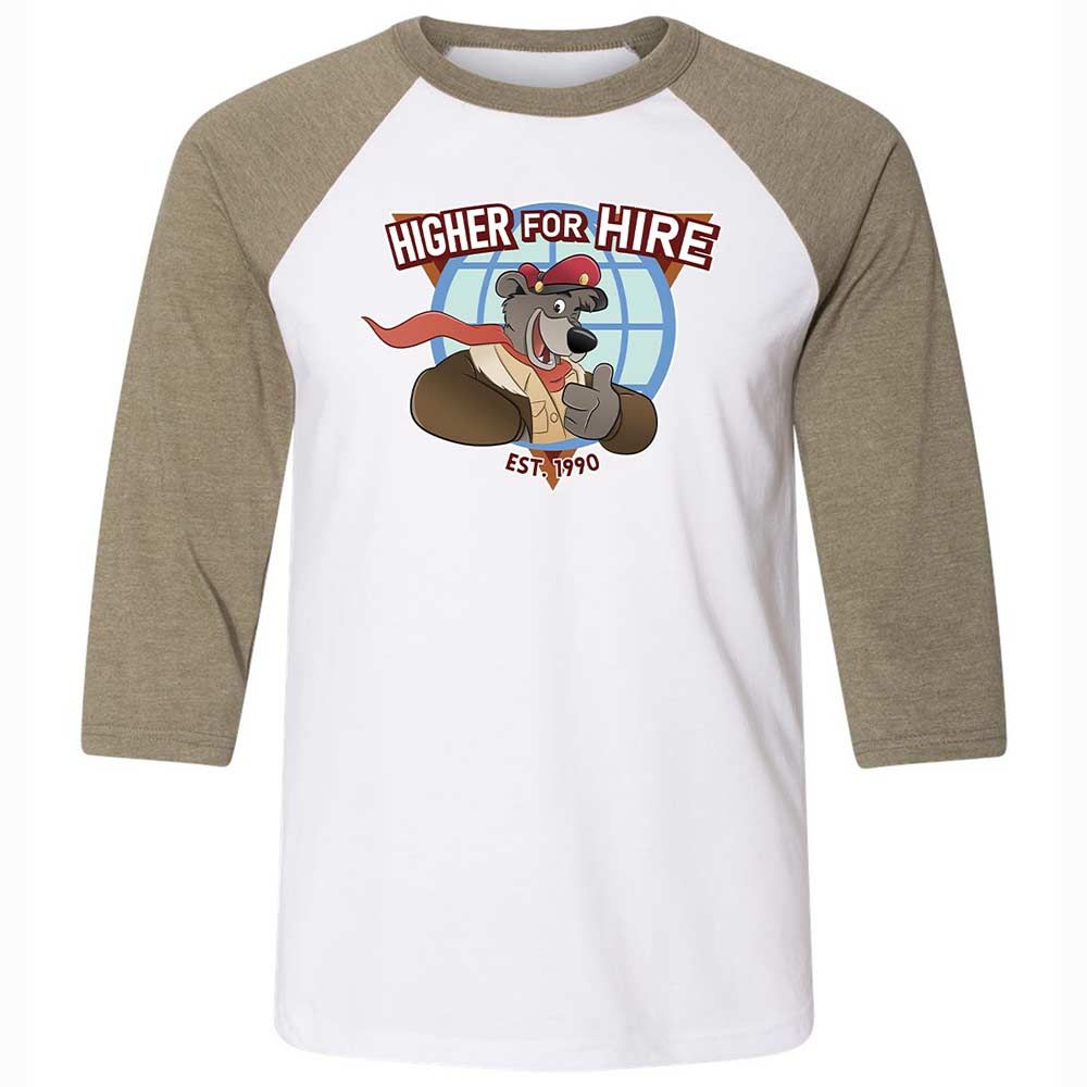 Higher for Hire - White/Heather Olive - 4