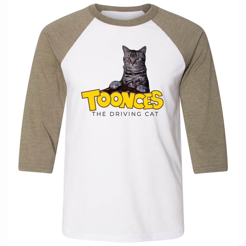 Unisex 3/4 Baseball Tee - N24S4HYC - White/Heather Olive - 4