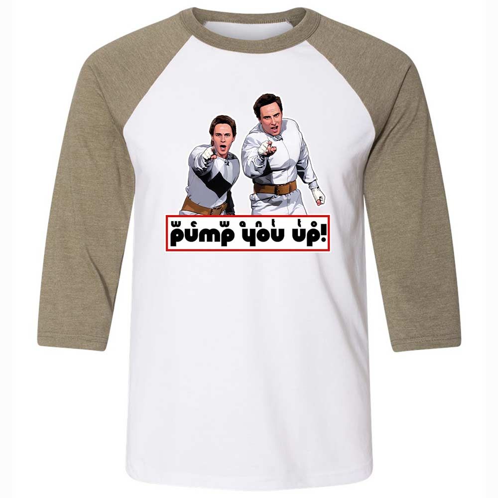 We Want To Pump You Up - White/Heather Olive - 4