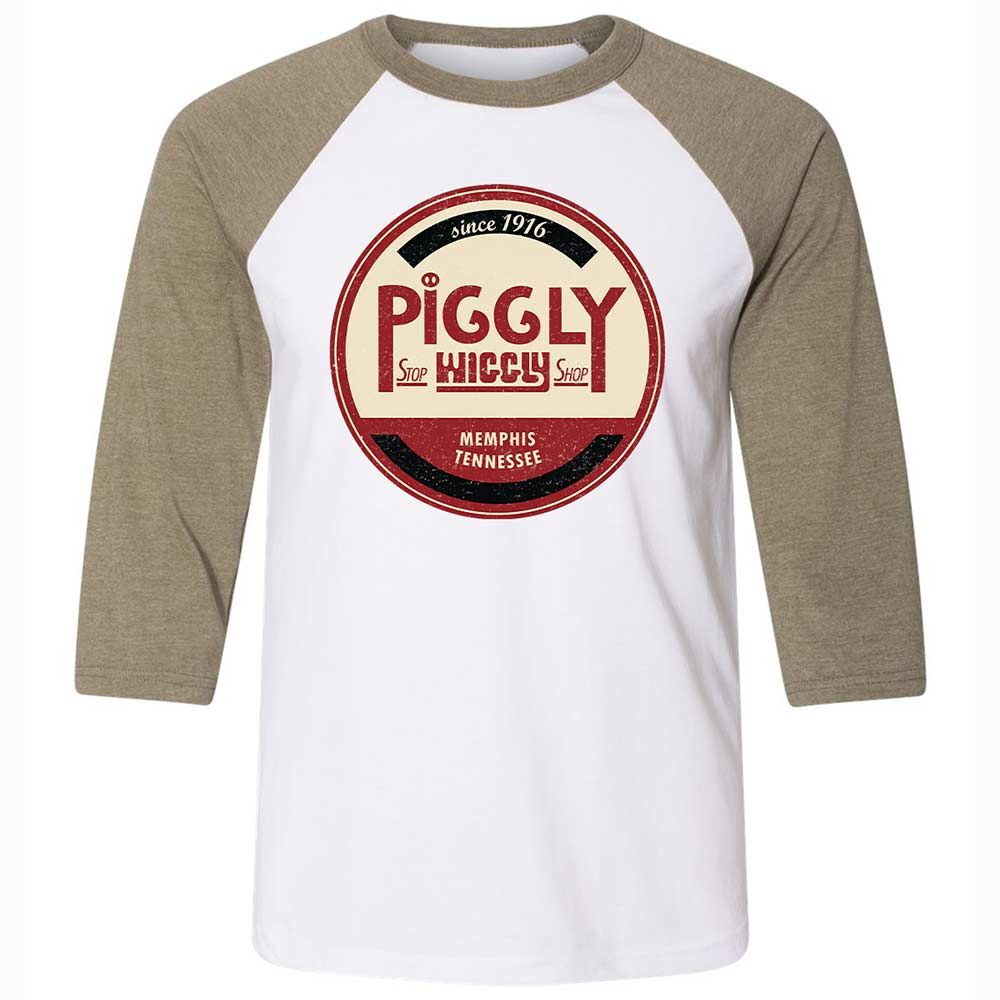 Unisex 3/4 Baseball Tee - 7G2F7J8Z - White/Heather Olive - 4