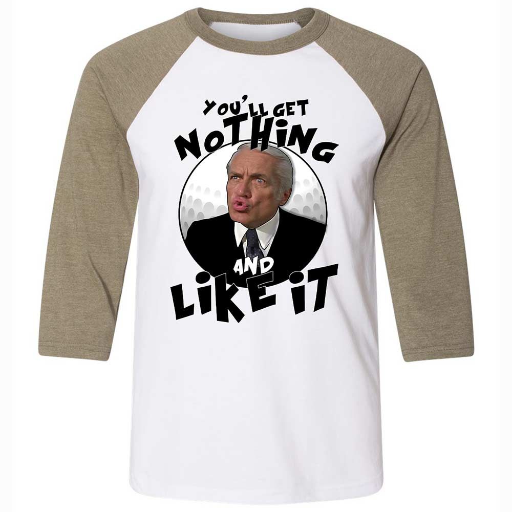 You'll get nothing and like it - White/Heather Olive - 4