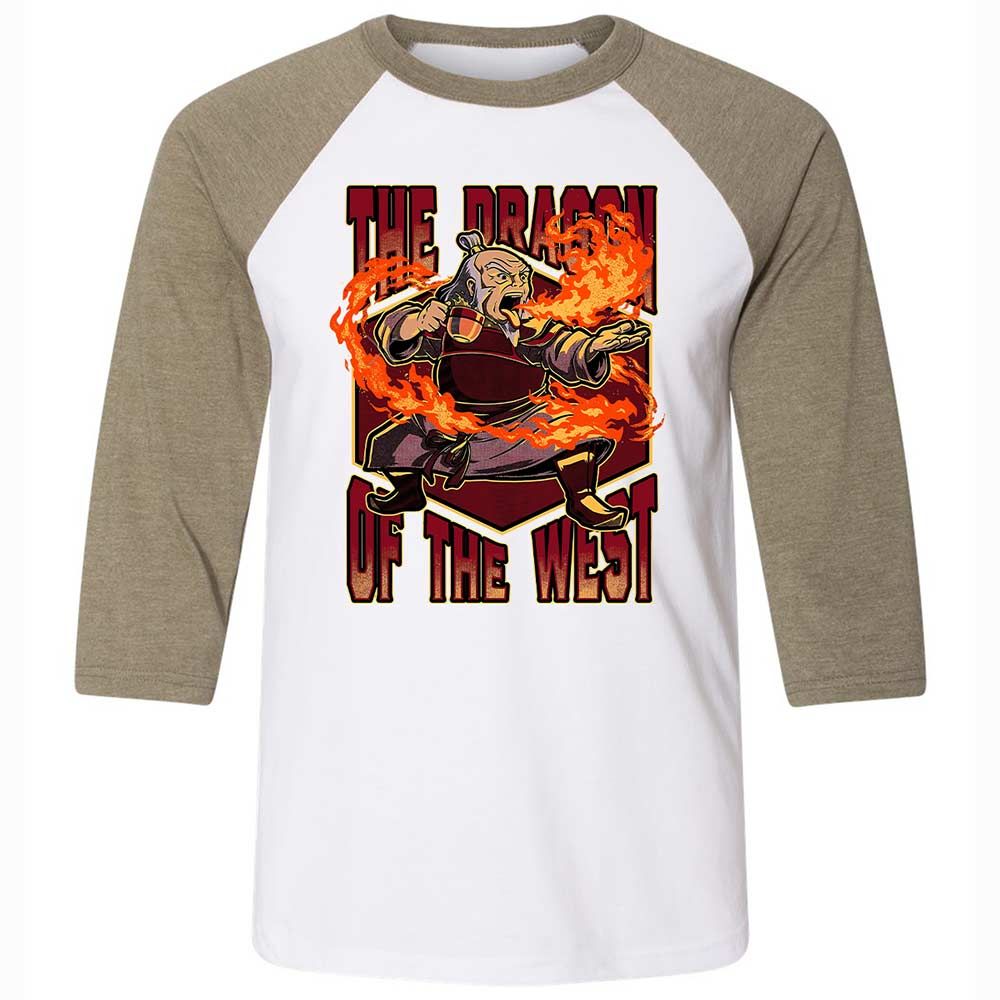 The Dragon of the West - White/Heather Olive - 4