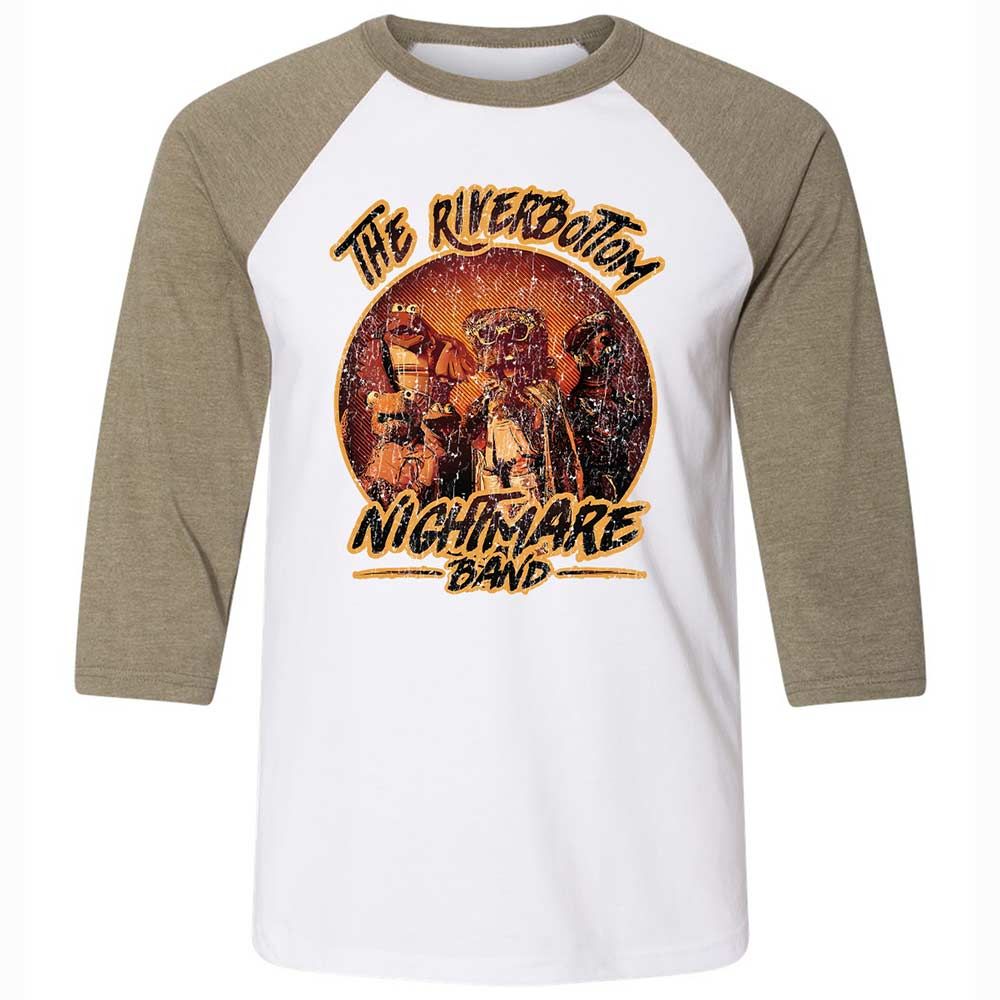 Unisex 3/4 Baseball Tee - LTHAWDD1 - White/Heather Olive - 4