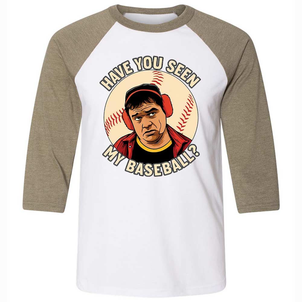 Unisex 3/4 Baseball Tee - NC23W94V - White/Heather Olive - 4