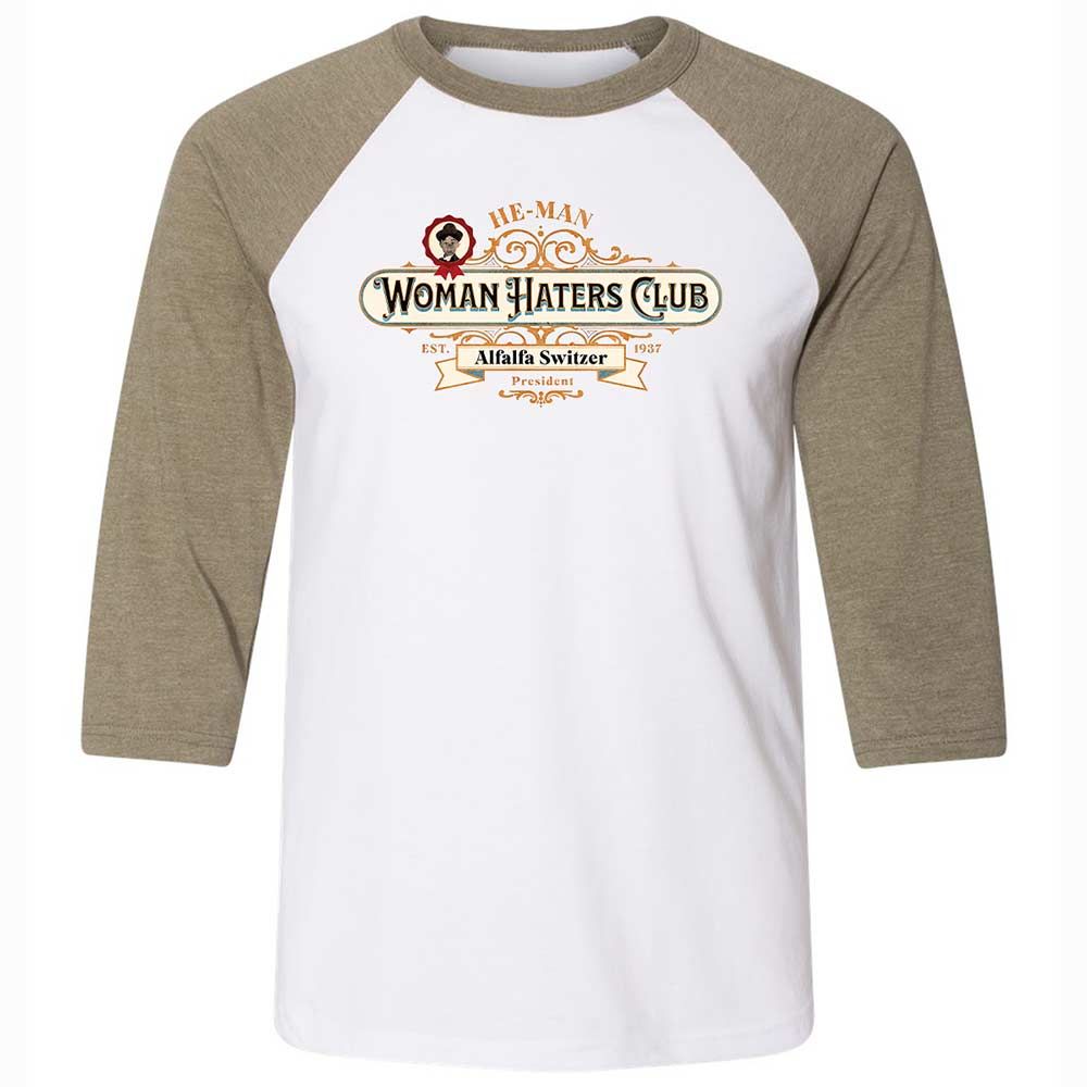 Unisex 3/4 Baseball Tee - L5EJCTDA - White/Heather Olive - 4