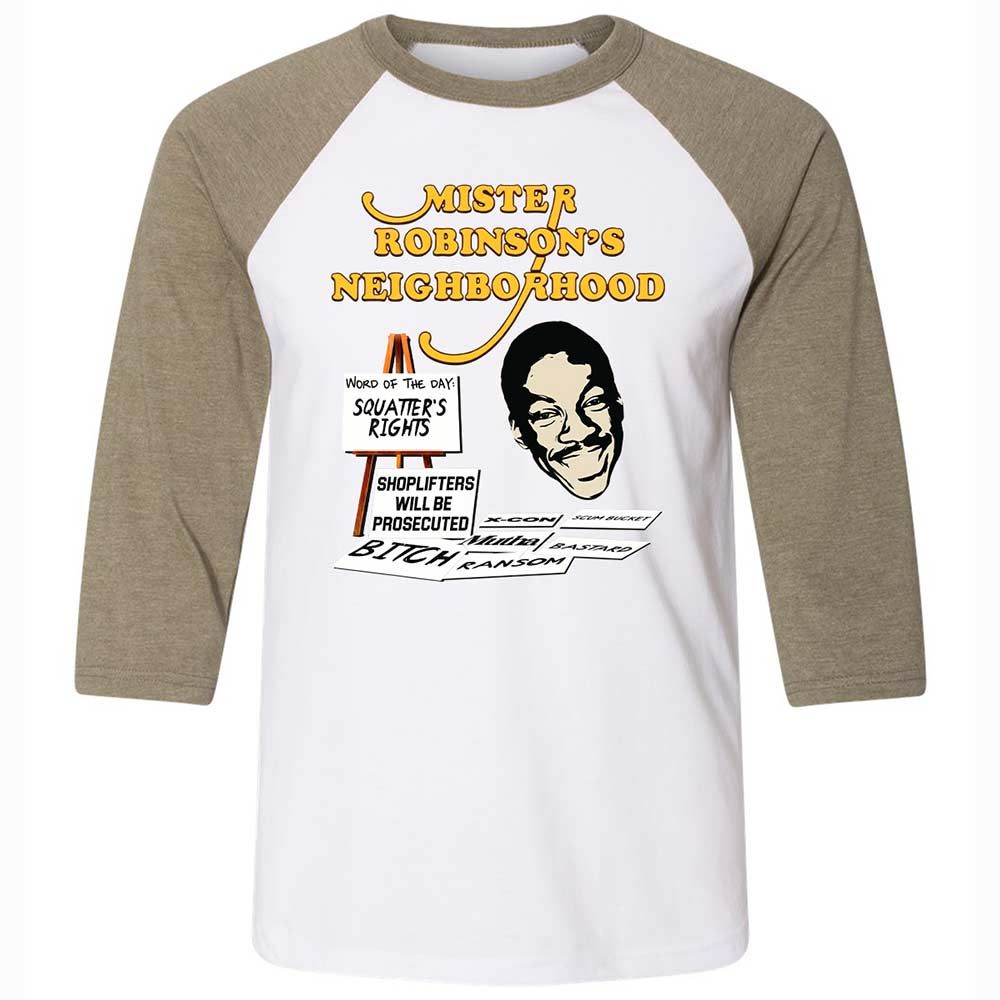 Mister Robinson's Neighborhood - White/Heather Olive - 4