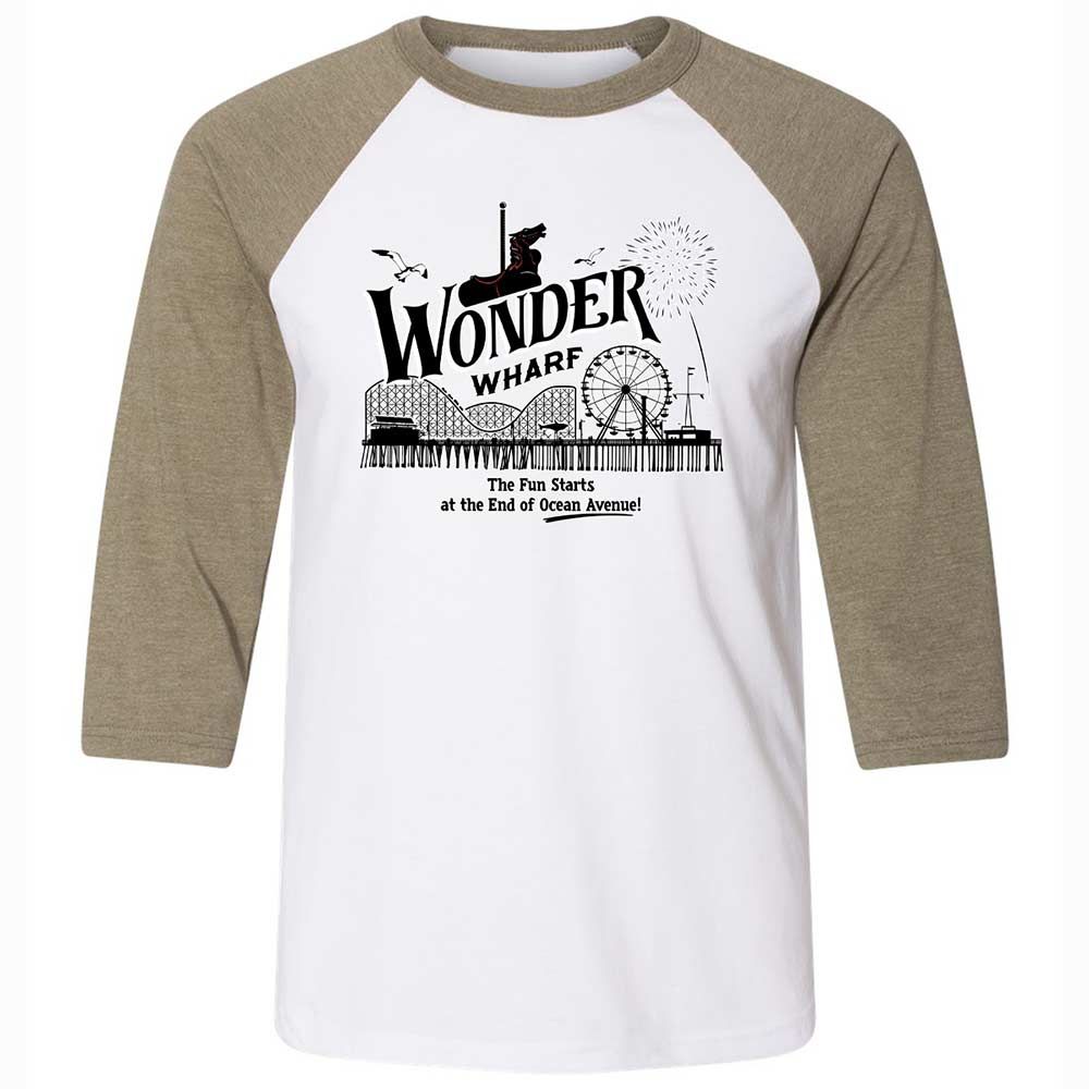 Unisex 3/4 Baseball Tee - NZL3DXX4 - White/Heather Olive - 4