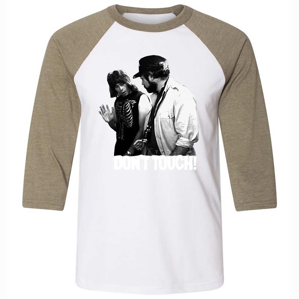 Don't Touch! - White/Heather Olive - 4