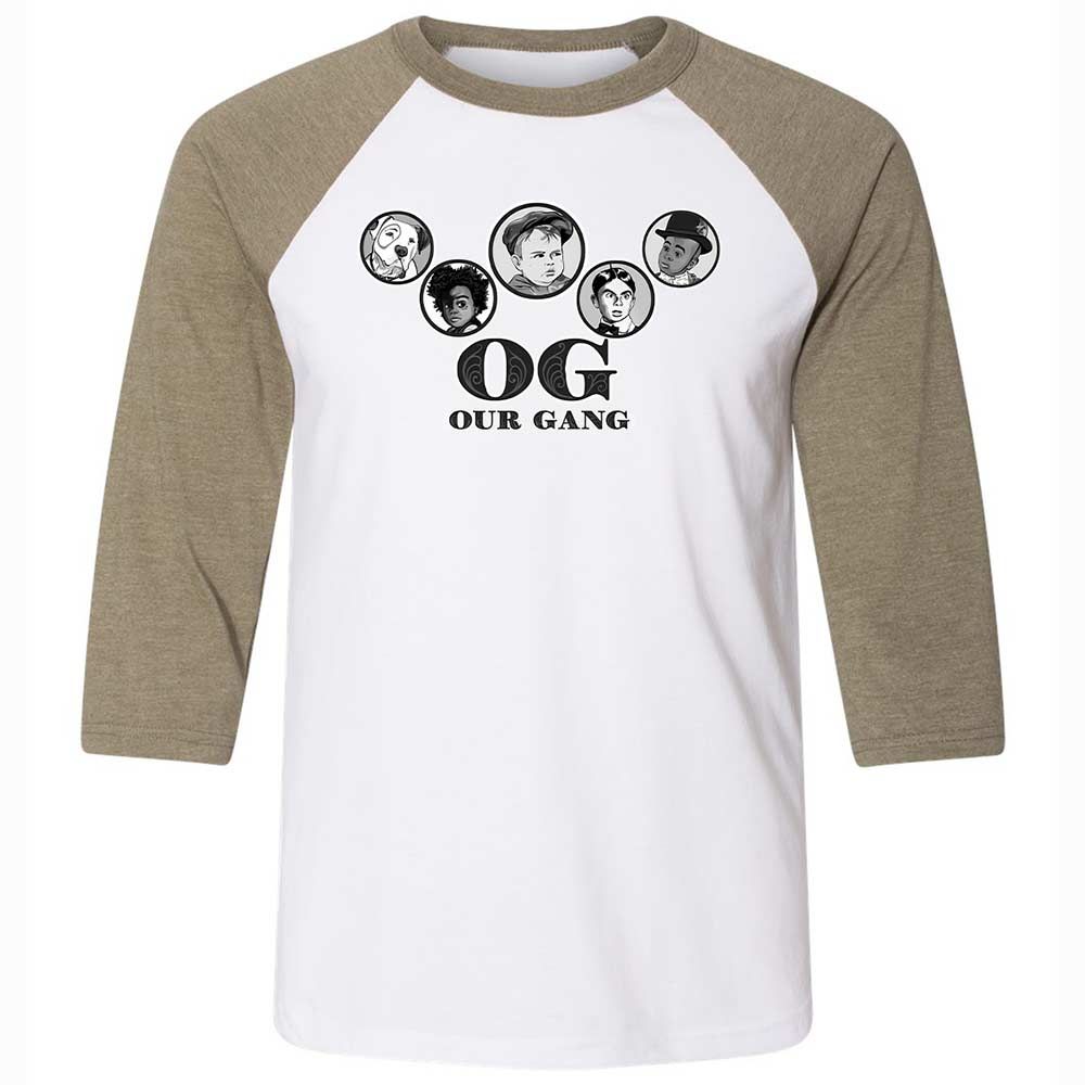 Unisex 3/4 Baseball Tee - DHWLEM2B - White/Heather Olive - 4