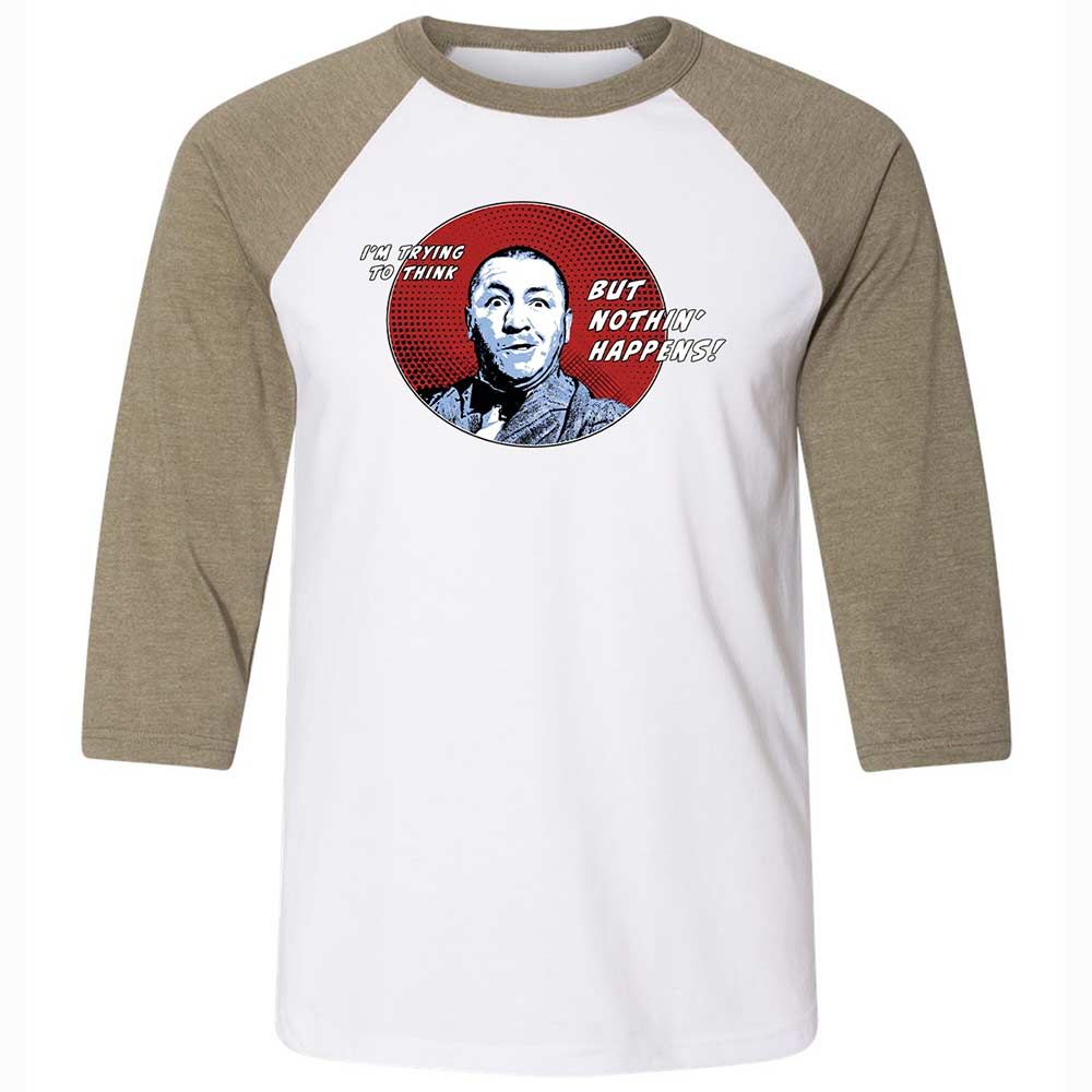 Unisex 3/4 Baseball Tee - TVNG14S4 - White/Heather Olive - 4
