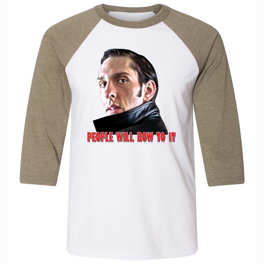 Unisex 3/4 Baseball Tee - Z7HT3U2H - White/Heather Olive - 4